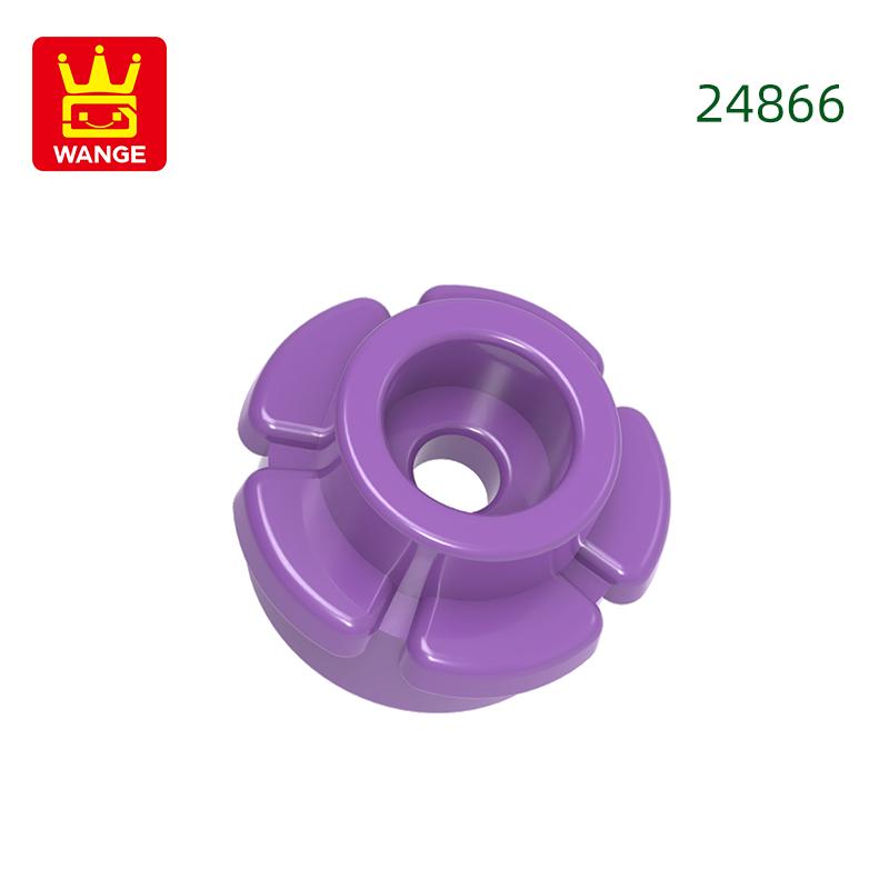 

1086Pcs/Lot24866 1x1Five Petal Flowers Constructing Blocks MOC Garden Plant Attachments Compatible with Brick Children Toys Gift Box about 1086pcs