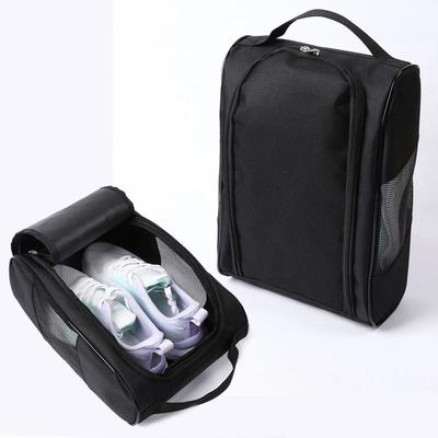Lightweight Shoe Carrier Bag Portable Golf Shoe Bag Oxford Cloth Breathable Dustproof for Football Tennis Sports Gear