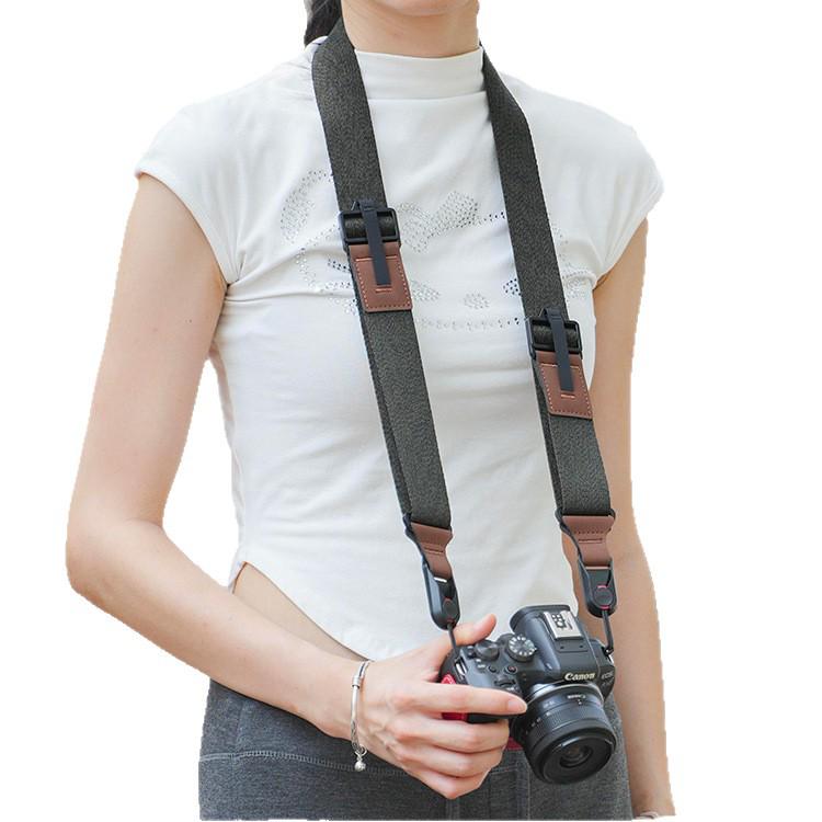 Schnellverschluss-Schultergurt für Canon R50, Nikon Z30, Fujifilm XT50, Sony A7C2 spiegellose Kameras