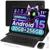 DOOGEE G6 Android 15 TF 90Hz IPS Large Widevine Netflix Face T7250 4G GMS 11-inch Tablet, 30GB+256GB+2TB Card, Screen, L1, Compatible, Recognition,