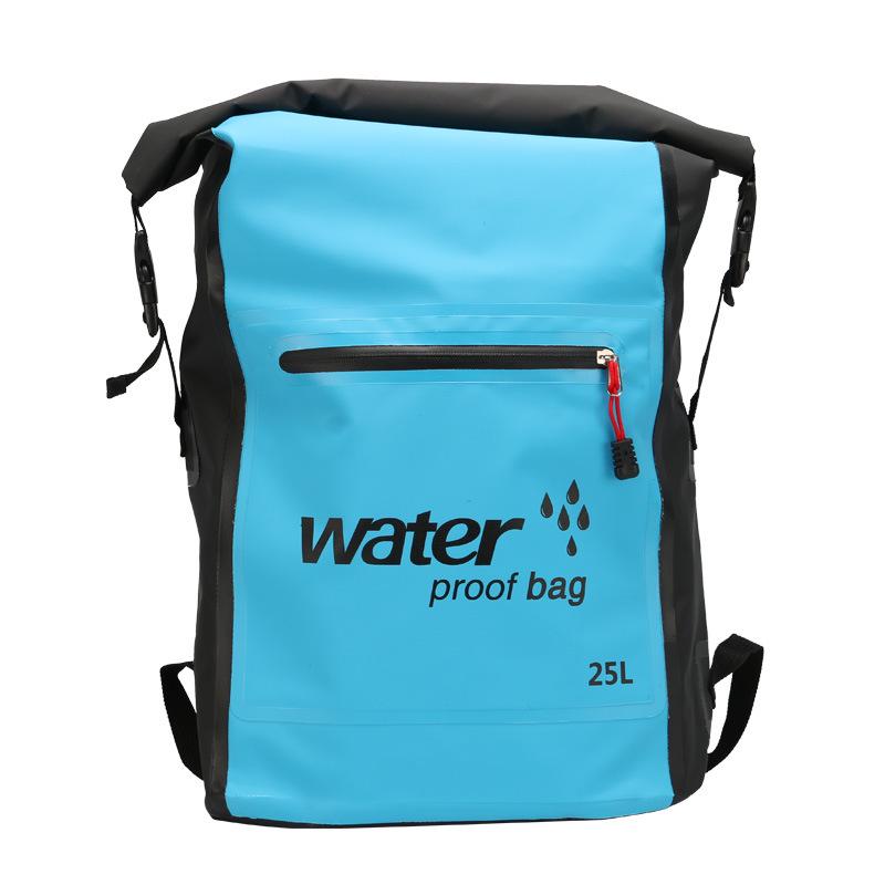 Sac étanche d'extérieur pour plage et natation - Sac à dos seau de rafting en PVC