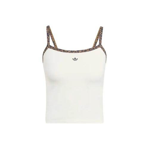 adidas originals Top Leopard Tank Women s Beige XL бежевый