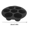 Fryer Accessories Cake Cup Silicone Round Muffin Cup Baking Cake Pan