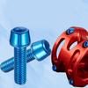 6pack Bike Brake Calipers Bolts Stainless Steel Screw Calipers Screws Retainers for Accessory Mounting