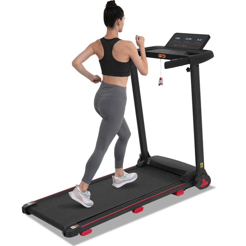 Foldable Treadmill with 8% incline, 3.0 HP, 14 km/h, Bluetooth, 12 programs