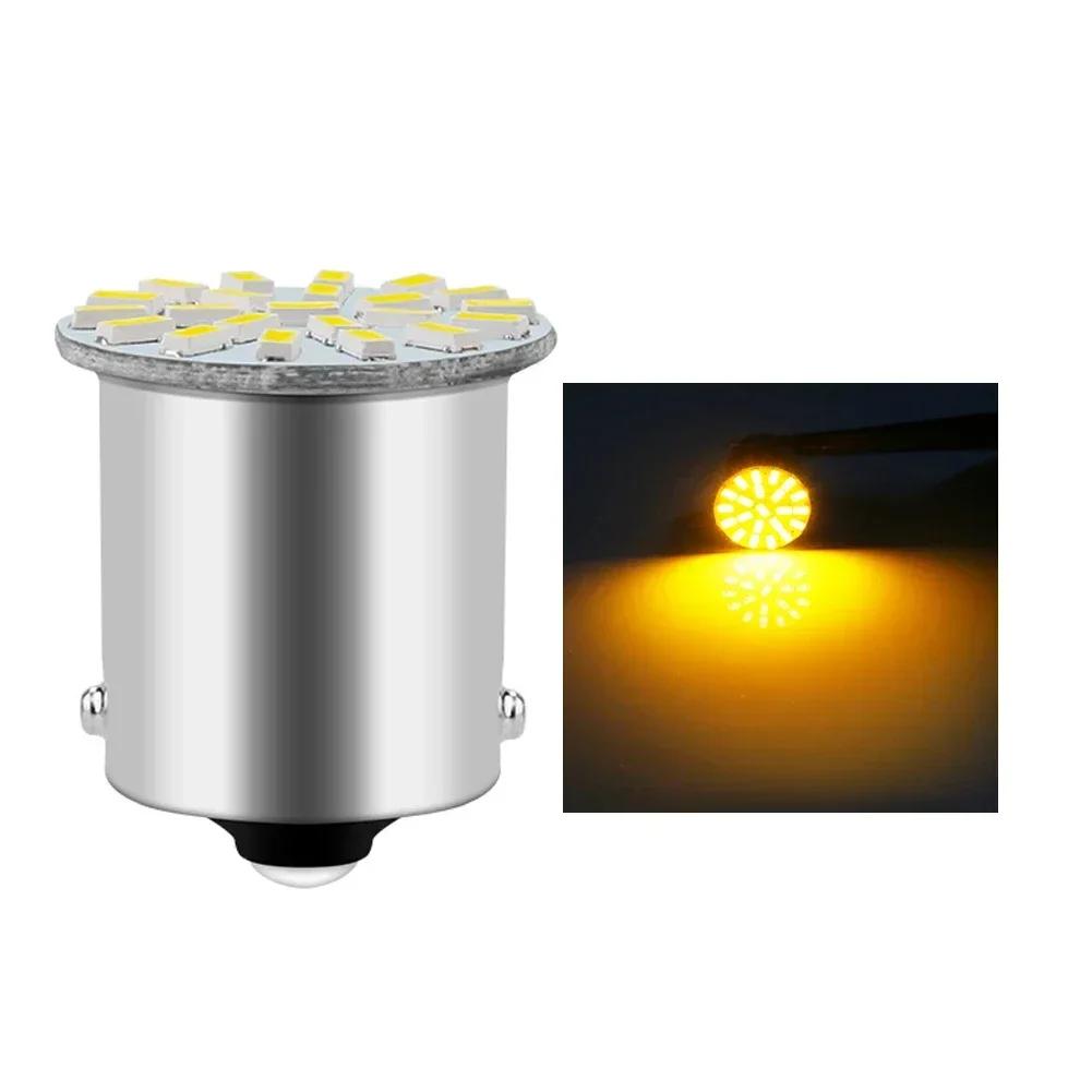 1-10 PCS Car Turn Signal Light BA15S 1156 BAY15D 1157 LED Bulbs 12V 7000K White Auto Tail Reverse Brake Parking Backup Lamps