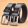 Men's PU Leather Business Casual Belt with Pin and Alloy Buckle - Trendy Versatile Waistband