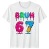 Bruh TShirt Dripping Glaze Font Slang Meme Birthday Gift For Him And Her