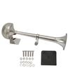 Loud Single Trumpet 328DB 12V 30W VXH1112MAR‑C Stainless Steel Universal Air Horn for Boats RVs Yachts