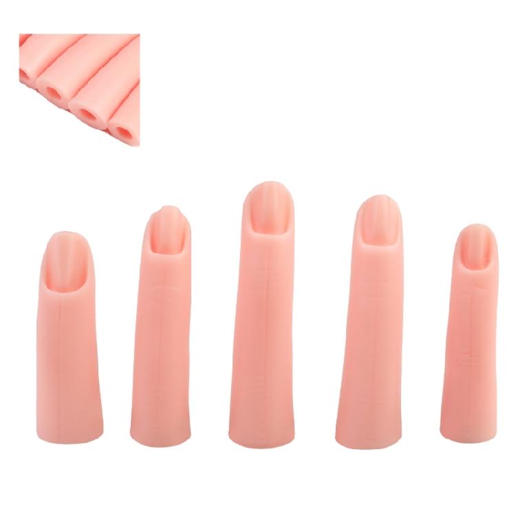 

Manicures False Fingers False Fingers with Magnet Silicone Practice Fingers