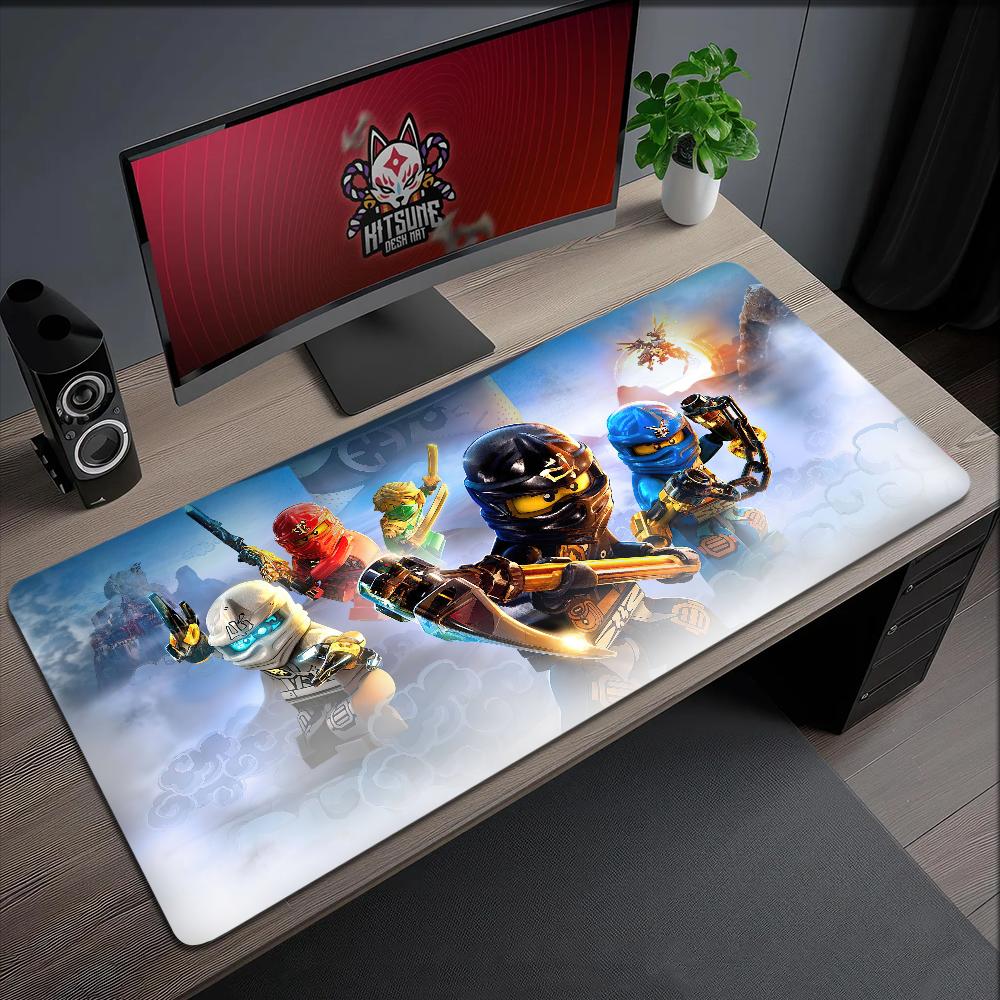 Game N-Ninjago Masters of S-Spinjitzu Mouse Pad Non-slip Thickened Large Writing Lockedge Office Student Gaming Cushion MousePad