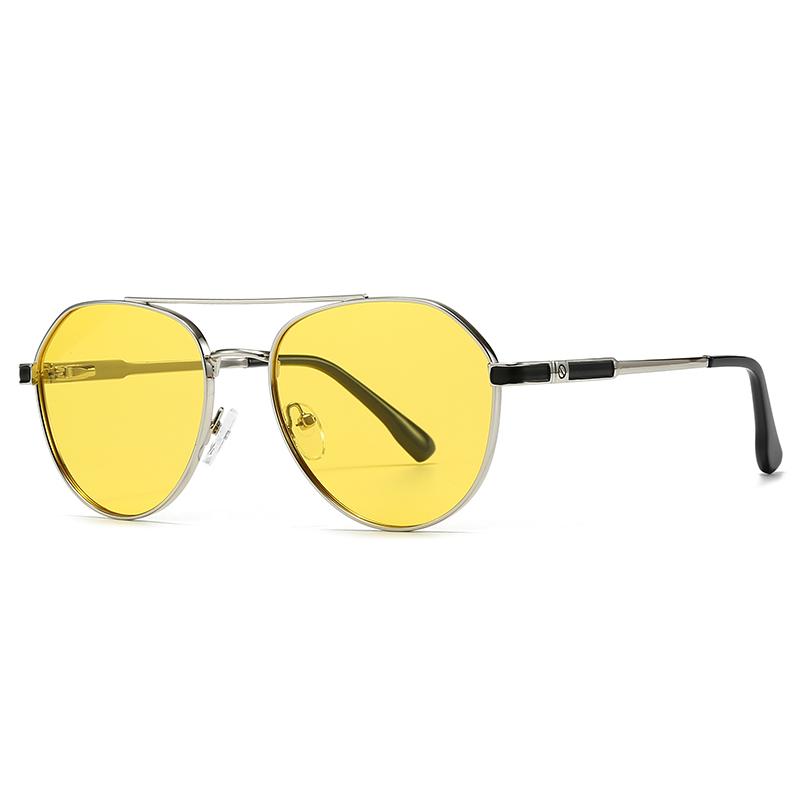 European And American Narrow Frame Foreign Trade Trendy Street Style Modern Charm Retro Sunglasses 14107