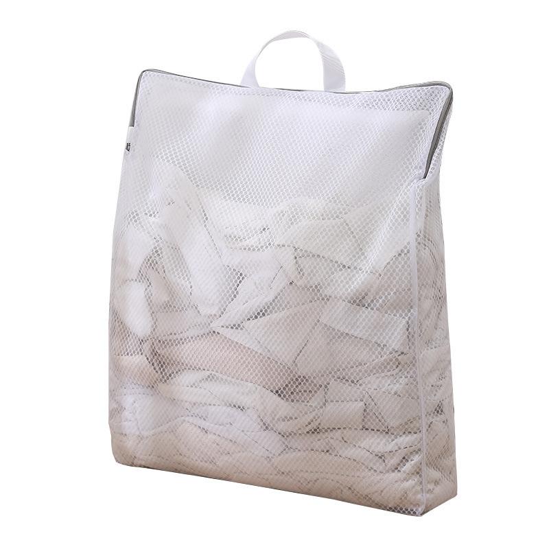 1PC Laundry Hand Bags Reusable Washing Machine Clothing Care Wash Bag Mesh Net Bra Socks Lingerie Underwear Laundry Storage