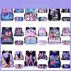 Kpop Demon Hunters Children School Backpack Set With Breathable Fabric For Primary Students