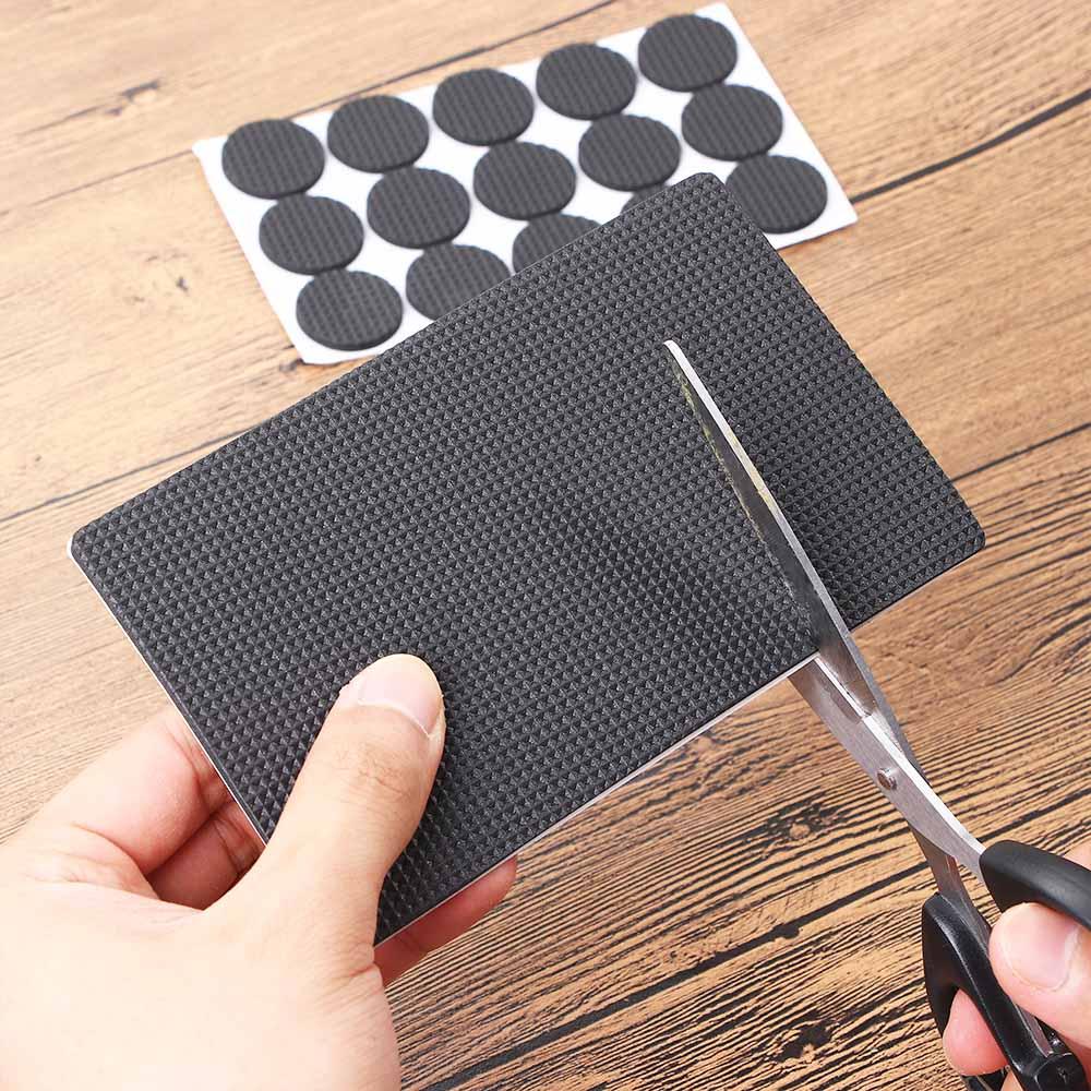 Fashion Rubber Table Mat Anti Slip Self Adhesive Floor Pads Chair Leg Protector Feet Pads Floor Mat