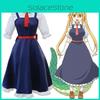 Stylish Miss Kobayashi's Dragon Maid Tohru Maid Dress Cosplay Costume With Comfortable Fit And Unique Design