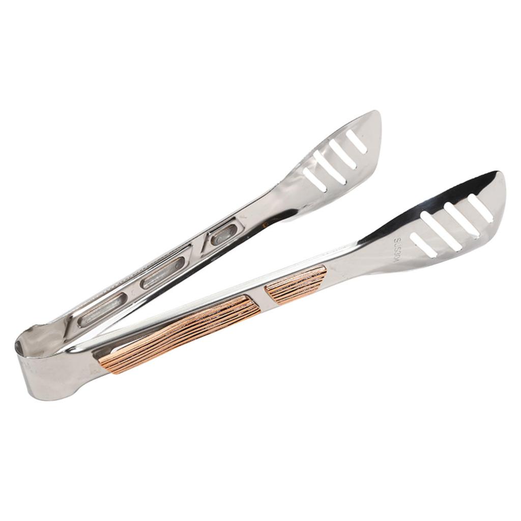 Stainless Steel Food Tongs BBQ Meat Salad Bread Clip Barbecue Grill Buffet Clamp Non-slip Tong Cooking Tools Kitchen Gadgets