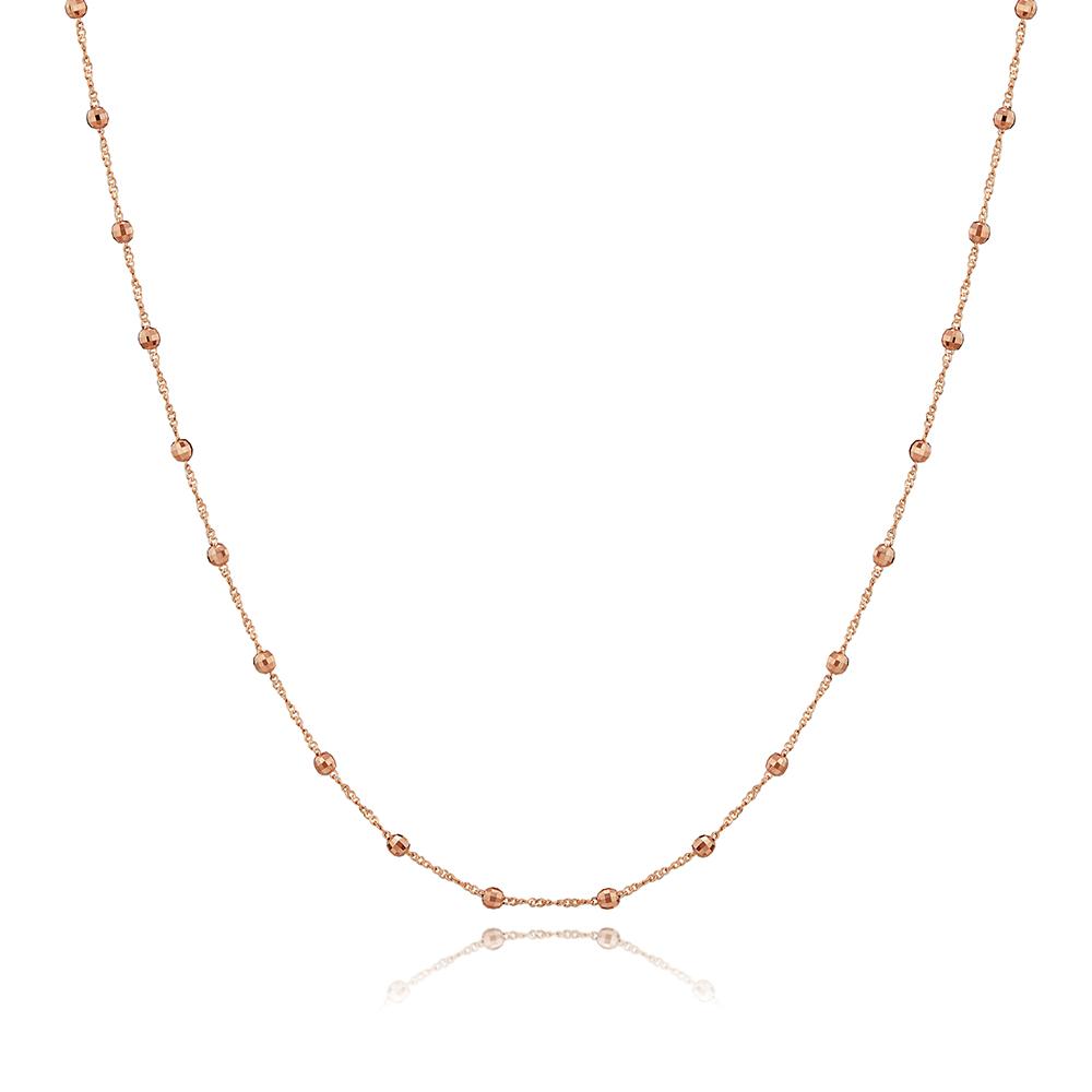 Roseedor Felstring Chain Necklace (Pg) (42Cm)_282300682