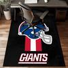 New York Logo Rug Game Carpet, Floor Mat for Bedroom Living Room Entryway Rug, Home Decor Idea Gift for Christmas Birthday