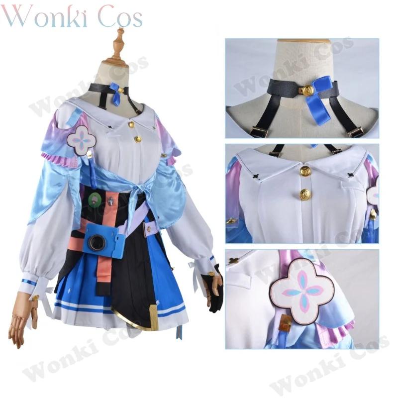 March 7th Cosplay Costume Wig Full Set  Star Rail Cosplay Costumes Women Carnival Outfits With Accessories