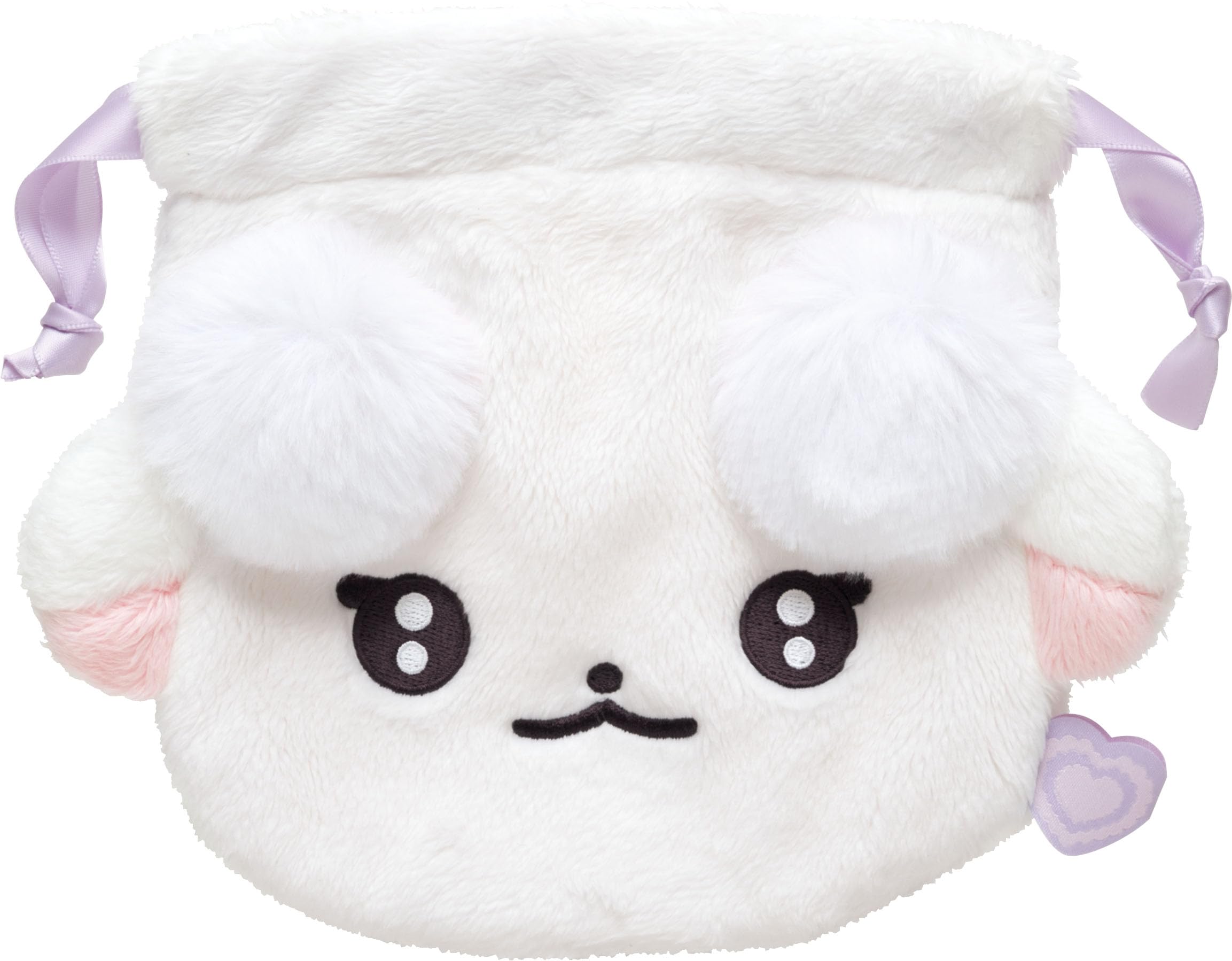 CA79001 Chia Chia Rams Plush Drawstring Bag Ramu