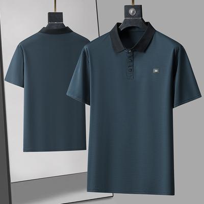 5XL-11XL Plus Size Polo Shirts Man Oversize Tops Summer Short Sleeve Tee Fashion Vintage Clothing