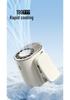 2026 Cooling Ice Pack Waist Fan: Portable Clip-On for Waist/Umbrella, Outdoor Semiconductor Cooling Device.