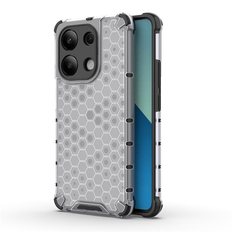 For Xiaomi Redmi Note 13 4G Case Luxury Transparent Shockproof Armor Cases for Redmi Note13 4G 6.67" Back Cover Fundas