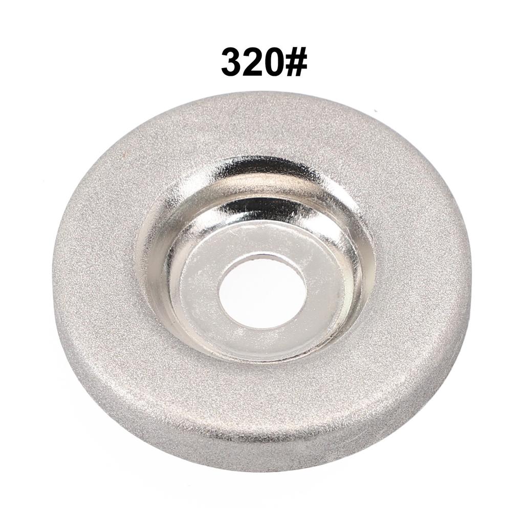 2 Diamond-Grinding Wheel Cup Emery Milling Cutter Circle Sharpener Stone