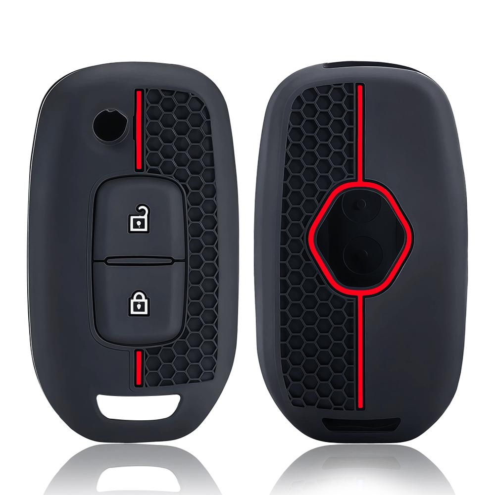 silicone Shell For Renault Kadjar Captur Megane Sandero Stepway Logan Clio 5 2026 Arkana 2020 2026 Kwid 2026 Car Key Case Cover