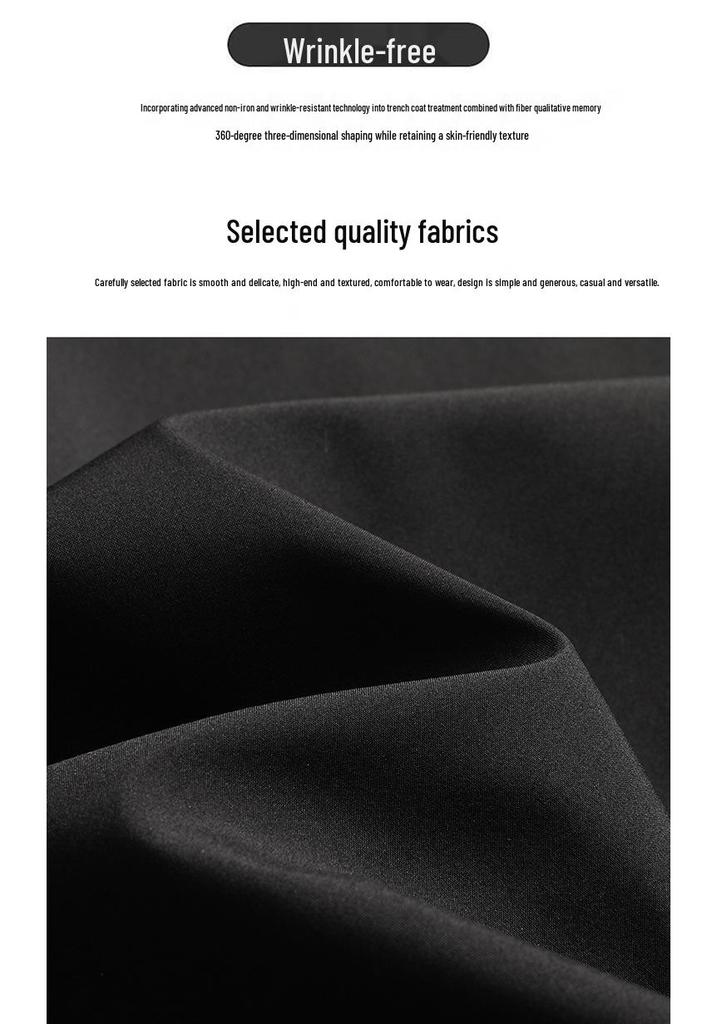 Men's Lapel Button Jacket, Business Casual, Spring/Autumn, for Middle-aged and Elderly (60-70) Fathers.