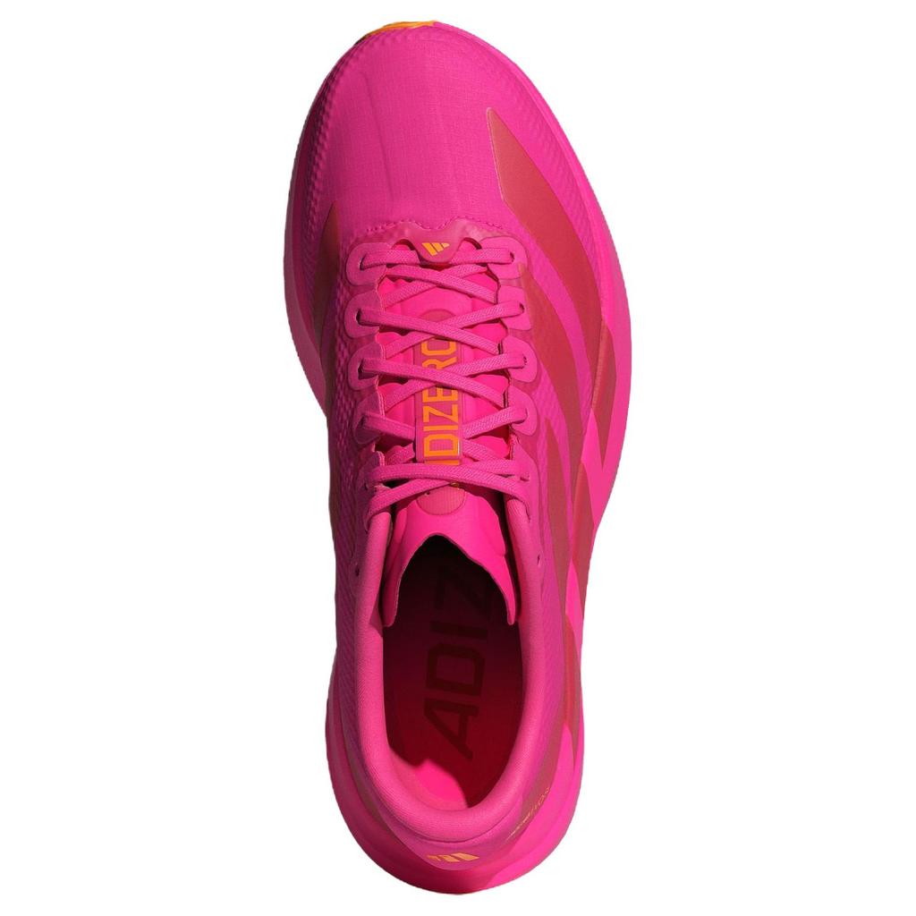 Adidas Adizero Evo Sl Tejidas Cómodas Antideslizantes Duraderas Rebote Carreras Zapatillas de Running para Mujer Rosa Brillante KI6930