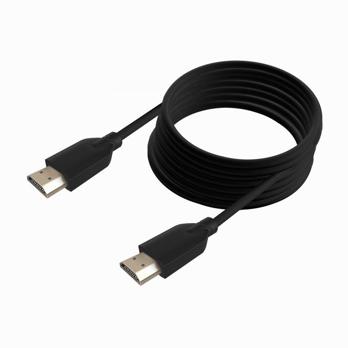 Câble HDMI V2.0 haute vitesse - AISENS - 7 mètres - 18 Gbps - 4K@60Hz - Connecteurs en or 24 carats - Mâle à mâle - Noir