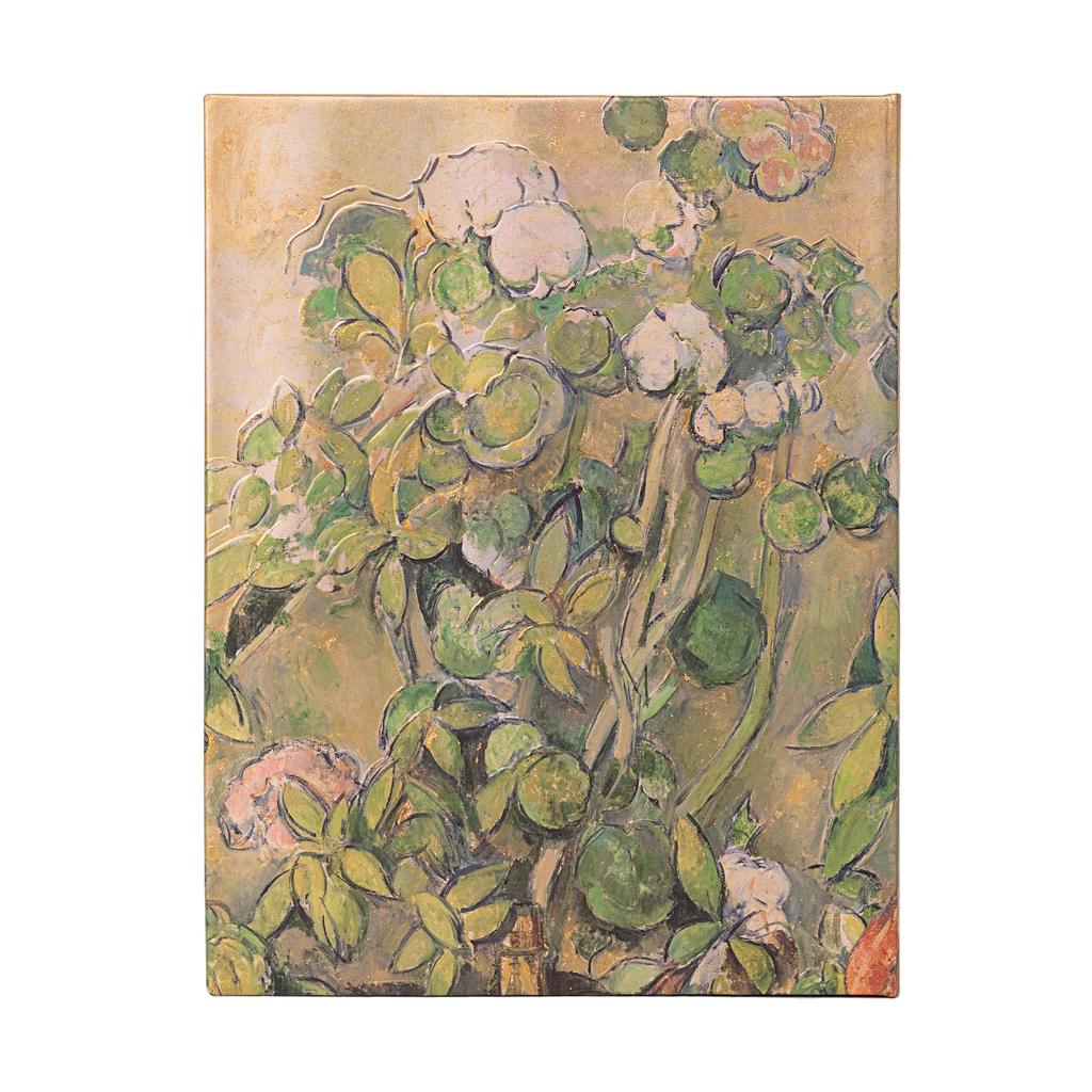 Paperblanks Hardcover Cezanne Terracotta Pot and Notebook, Flowers, Ultra, B5, Ruled, PB9786-0