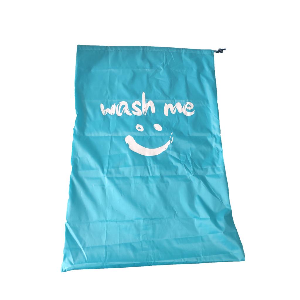 Nylon Laundry Bag Travel Storage Pouch Washable Dirty Clothes Organizer Wash Drawstring Bag