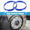 A ABSOPRO Car Hub Centric Ring OD65.1mm ID63.4mm Aluminum Alloy