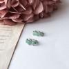 Silver Earrings with Natural Emerald 2.55ct (2151081)