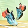 Youth Style Shoes Lightweight Running Shoes Boys Teens Sport Sneakers Breathable Mesh Upper Non-Slip Sole Low Cut Training Footwear