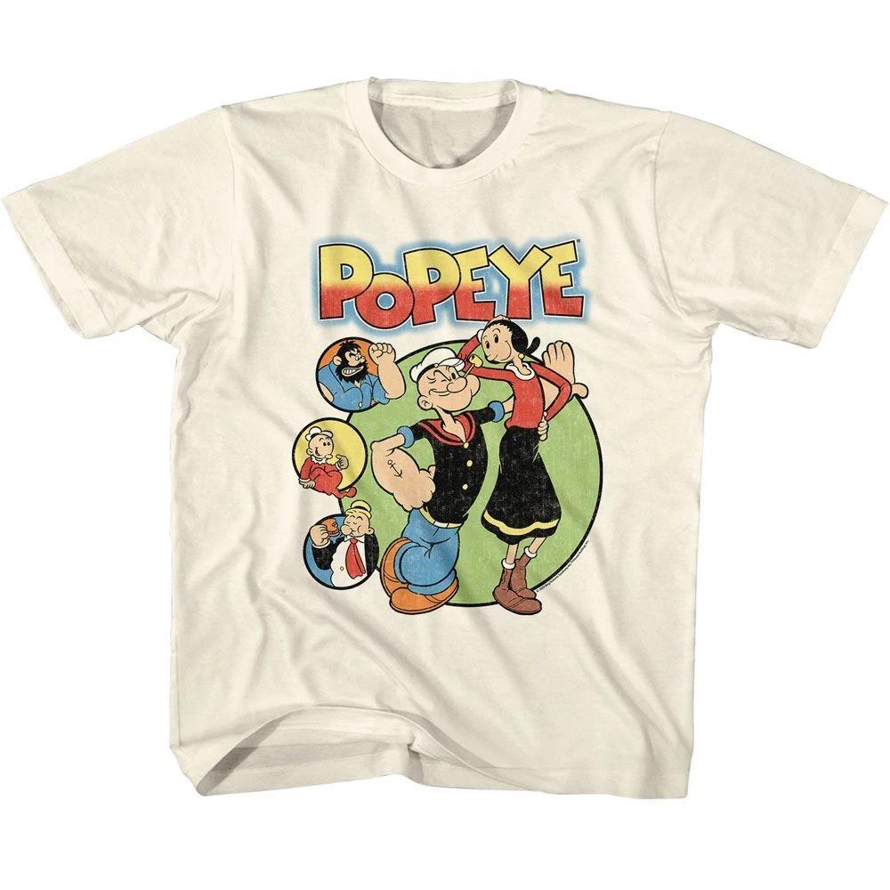 Popeye Circles Comics  Children s T-shirt 160