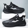 Black sneakers casual shoes outdoor commuting comfort