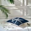 50X50Cm Starfish Coral Pattern Pillowcase 100%Polyester Living Room Bedroom Sofa Office Cushion Case Home Decoration