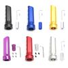 Classical Car Handbrake Sleeve Aluminum Handbrake Cover Provides Wear Resistant & Not Slip Designs for Long Drives