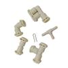 Practical Adapter Clip Plastic Water Tube Connector Adapter for Coffee Machines with Sealed Fit Corrosion Resistant