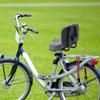 Dreirad-Sitzkissen mit Rückenlehne, Gepolsterter Hometrainer-Sattel - Grau Komfort-Ersatzsitz passend für dreirädrige Fahrräder für Erwachsene