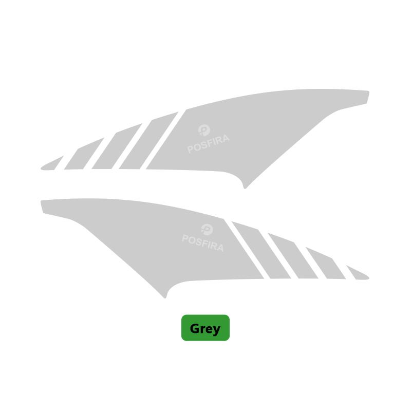 POSFIRA Motorcycle Front Fender Stickers Vinyl Decal for Honda CB650R CB 650R 650 R 2025 2024 -2026 Accessories