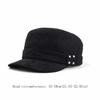 Retro Flat Top Hat Imitation Suede Newsboy Cap Korean Style Baseball Cap  for Women