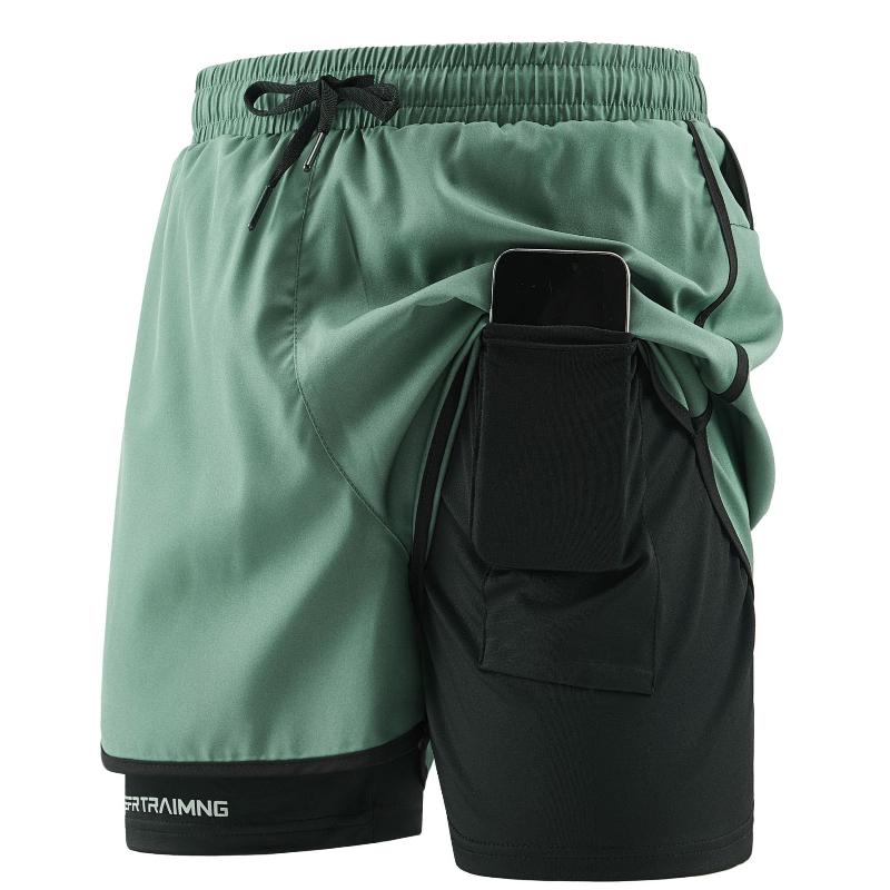 Pantalones Cortos Deportivos Transpirables para Hombre Pantalones Cortos de Entrenamiento Gimnasio Correr Baloncesto Actividades al Aire Libre Pantalones Cortos de Entrenamiento de Verano