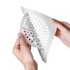 Drain Cover Hair Filter Screen - Disposable Clog Prevention for Bathroom 