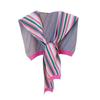 Fashion Stripe Knit Scarf Cute Neck Warmer Circle Fake Collar Front Tie False Collar Women Detachable Collar For Women
