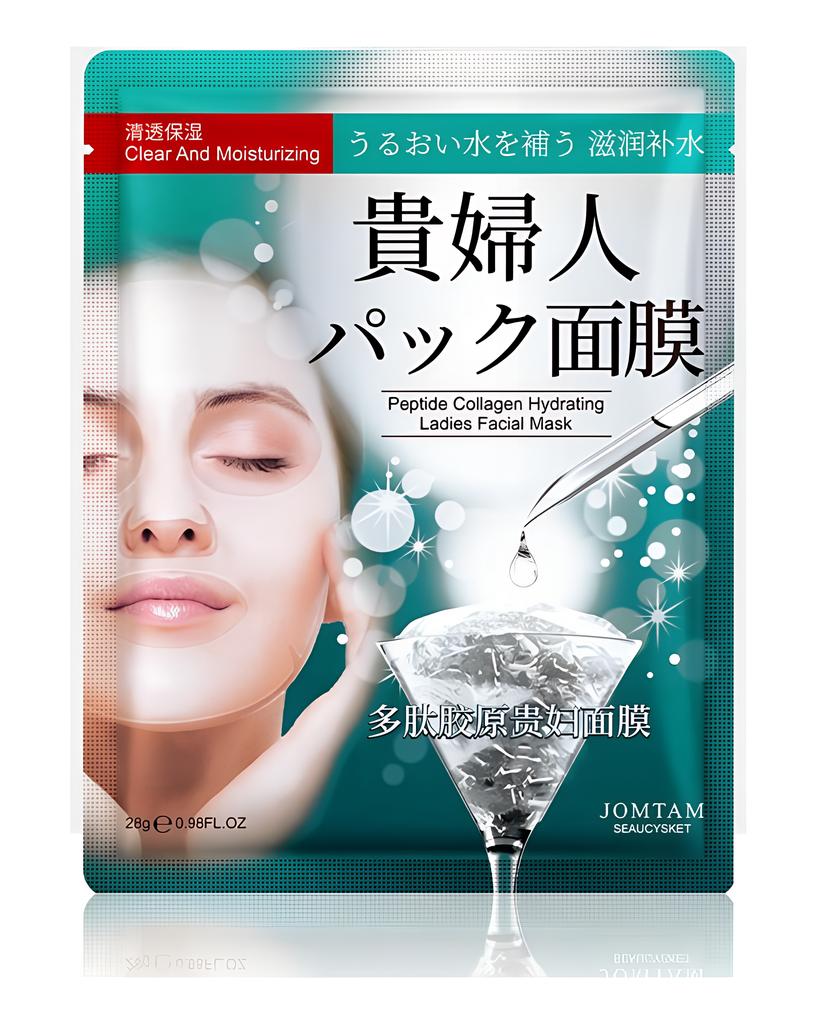 Masque facial au collagène polypeptidique, hydratant et rétrécissant les Pores, produits de soins Anti-rides et Anti-âge pour la peau
